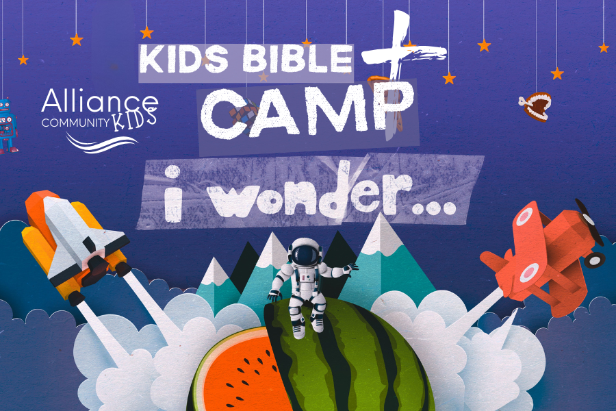 kids bible camp I wonder